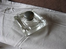 Ancien encrier cristal d'occasion  Lorgues