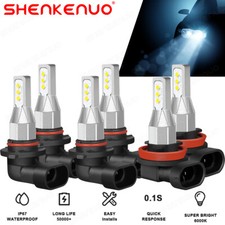 Farol de LED Hi/Lo+lâmpadas de neblina para Toyota Corolla 2009 2010 2011 2012 2013 comprar usado  Enviando para Brazil