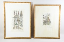 N85c75 druckgrafik architektur gebraucht kaufen  Neu-Ulm