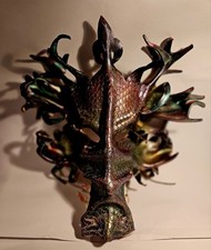 Leather dragon mask for sale  Mc Rae Helena