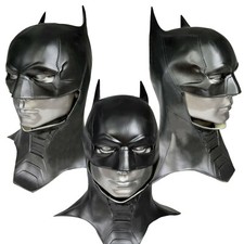2022 The Dark Knight Batman máscaras de látex capuz Halloween cosplay adereços de super-herói, usado comprar usado  Enviando para Brazil