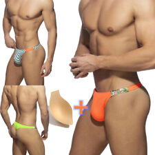 Calções de banho masculinos sexy cintura baixa biquíni tanga almofada push shorts de surf masculino comprar usado Calções de banho masculinos sexy cintura baixa biquíni tanga almofada push shorts de surf masculino comprar usado  Enviando para Brazil