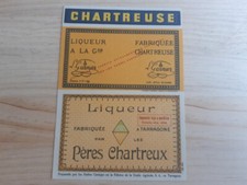 Etiquette chartreuse jaune d'occasion  Quimperlé