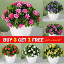 Potted faux flowers for sale  WORCESTER