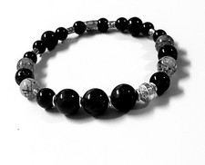Gemstone bracelet merlinite for sale  Peoria