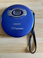 Usado, CD player portátil Sony Walkman azul proteção G Discman D-EJ611 índigo comprar usado  Enviando para Brazil