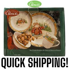 Gibson dinnerware christmas for sale  Hickory