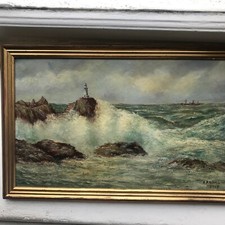 Vintage oil painting for sale  ST. ALBANS