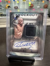 2024 Topps UFC Knockout Charles Oliveira Knockout Patch Auto /75 JS comprar usado  Enviando para Brazil