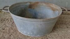 Vintage original galvanised for sale  NEWBURY