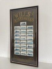 Wills cigarette framed for sale  PEACEHAVEN