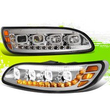 Usado, Farol projetor sequencial LED DRL para Peterbilt 325 330 335 337 99-20 cromado comprar usado  Enviando para Brazil
