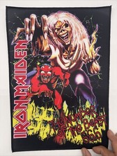 Iron Maiden Number Of The Beast Back Patch: impressão digital, costura, 14 1/2” X 11” comprar usado  Enviando para Brazil