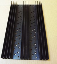 Dissipador de calor grande 16 posições TO-3 alumínio preto 10,3" x 5,6" x 1" 1 lb 10 oz, usado comprar usado  Enviando para Brazil