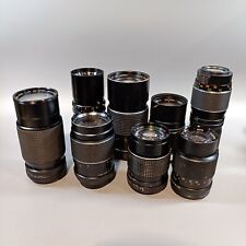 Joblot camera lenses for sale  NORMANTON