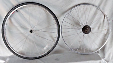 Conjunto de rodas de bicicleta de estrada Matrix Vapor 700c 135/100 prata Hyperglide envio rápido EUA, usado comprar usado  Enviando para Brazil