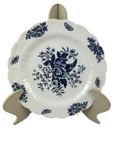 Cabines vintage Inglaterra peônia A8021 12" prato de cortar azul branco floral Cottagecore comprar usado  Enviando para Brazil