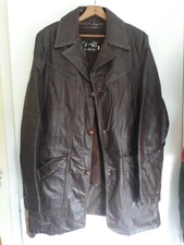 Casaco de couro vintage Sears comprimento 3/4, usado comprar usado  Enviando para Brazil