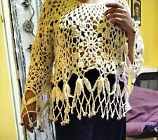Maglia uncinetto boho usato  Savona