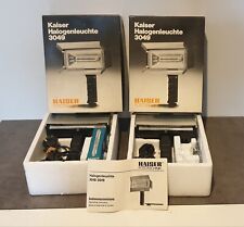 Lot kaiser halogenleuchte d'occasion  Champdeniers-Saint-Denis