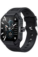 Usado, Smartwatch Welly Merck preto tela sensível ao toque monitor pedômetro fitness comprar usado  Enviando para Brazil
