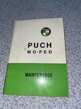 Puch moped maintenance for sale  BIRMINGHAM