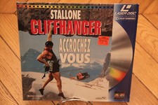Cliffhanger 1993 laserdisc d'occasion  France