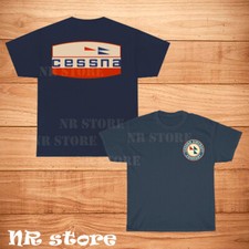 Nova Camiseta Logotipo Cessna Engraçada Tamanho P a 5XL comprar usado  Enviando para Brazil