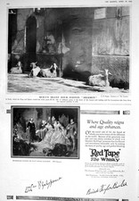 Antique print 1925 for sale  UK