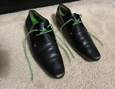 Sapatos Jil Sander, sapatilhas verdes pretas, sapatos de couro pontiagudos, tamanho 37, 7 comprar usado  Enviando para Brazil