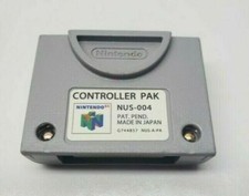 Controle de cartão de memória de videogame Nintendo 64 N64 fabricante de equipamento original pacote SALVAR comprar usado  Enviando para Brazil