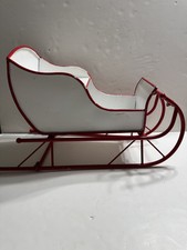 Metal santa sleigh for sale  Matthews