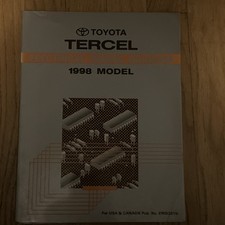toyota tercel manual for sale  Lancaster