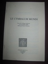 Cymbalum mundi actes d'occasion  Sainte-Sévère-sur-Indre