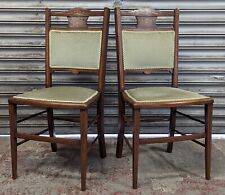 Pair edwardian inlaid for sale  CHORLEY