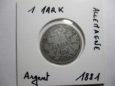 Mark allemagne 1881 d'occasion  Lormes