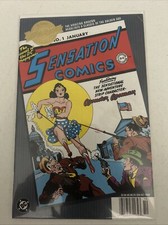 MILLENNIUM EDITION SENSATION COMICS #1 Mulher Maravilha DC Comics 2000, usado comprar usado  Enviando para Brazil