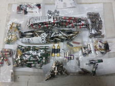 100 + Conectores de cabo coaxial coaxial plugue bnc áudio vídeo compressão RCA comprar usado  Enviando para Brazil