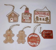 Wooden gingerbread christmas for sale  Greenville