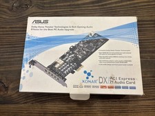 Placa de som ASUSTeK COMPUTER PCI Express, PCI Express 7.1 caixa aberta não testada comprar usado  Enviando para Brazil