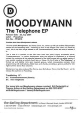 Moodymann telephone ep for sale  ORPINGTON