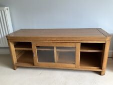 Oak low cupboard for sale  BURNTWOOD