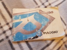 Piaggio b125 handbook for sale  LONDON