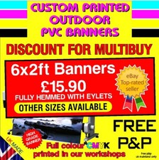 Outdoor vinyl banner for sale  DARLINGTON