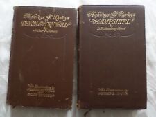 HIGHWAYS & BYWAYS IN ..... selection of LOCAL HISTORY books by MACMILLAN & CO na sprzedaż  Wysyłka do Poland