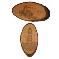 Set wood slice for sale  Mansfield
