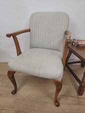 Walnut armchair vintage for sale  SKIPTON