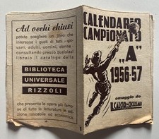 Vintage calendario campionato usato  Gioia del Colle
