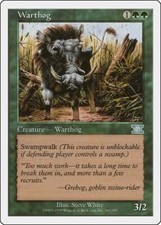 Carta mtg facocero usato  Follonica
