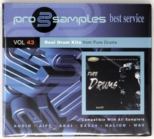 Best Service Pro Samples 43 kits de bateria reais amostra/biblioteca de som/CD de amostragem, usado comprar usado  Enviando para Brazil